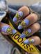 Slider design SLIDIZ water decal for nails on any background