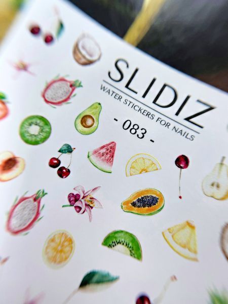 Слайдер-дизайн SLIDIZ наклейка на любой фон, фрукты 083 фото