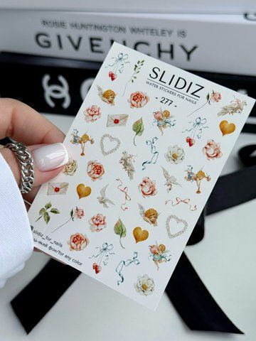 Слайдер-дизайн SLIDIZ наклейка на будь-який фон, з білою підложкою 277 фото