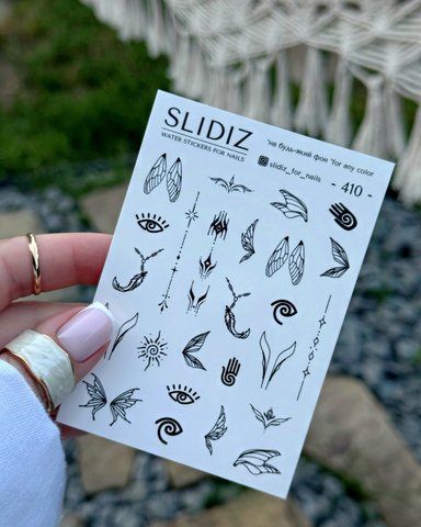 Слайдер-дизайн SLIDIZ наклейка на будь-який фон, з білою підложкою 410 фото