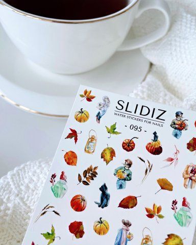 Слайдер-дизайн SLIDIZ наклейка на будь-який фон, осінь 095 фото